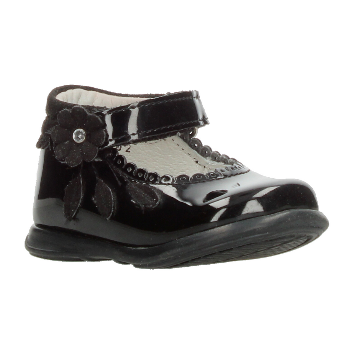 Zapato Coqueta Niña Bebé Negro Infantil T10-13, foto 2 de 10