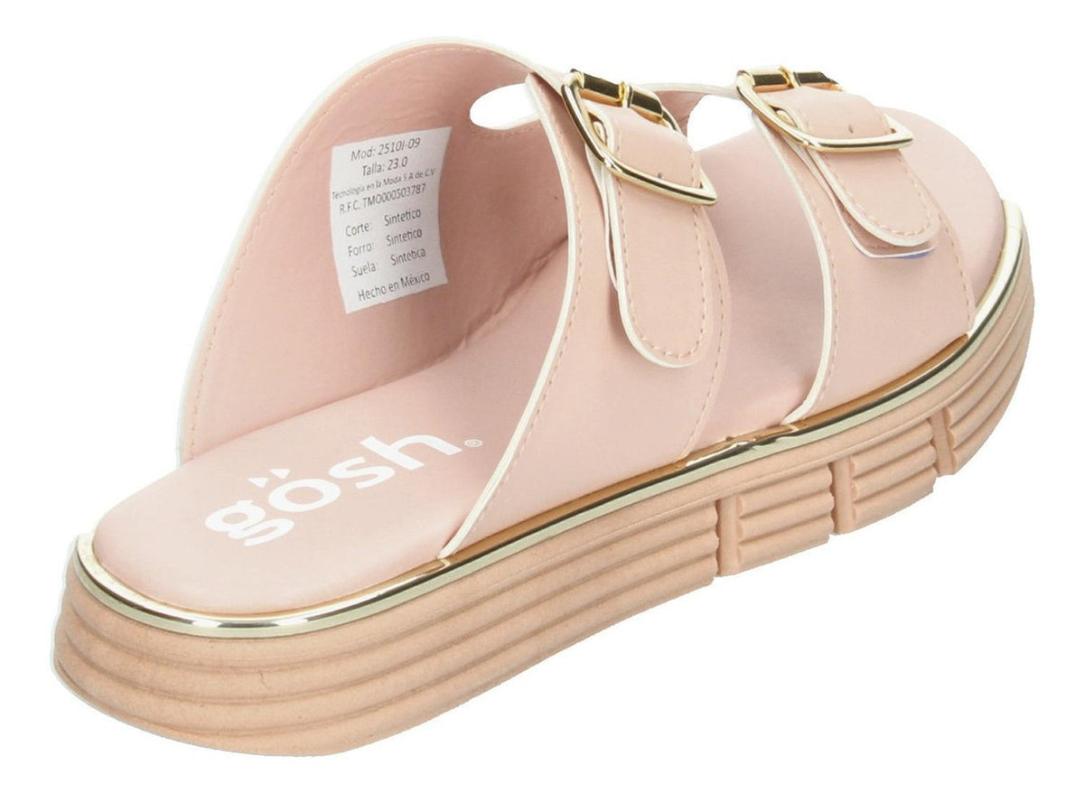 Sandalias Gosh Para Mujer 2510i-09 Rosa [gos923], foto 4 de 10