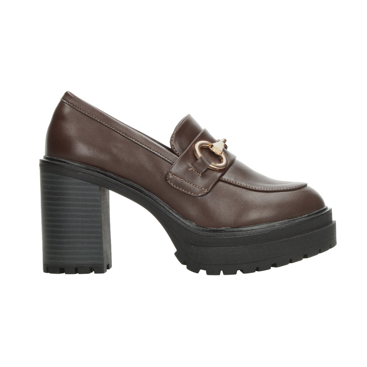 Zapato Ozono Dama Café Tacón Para Mujer, foto 1 de 10