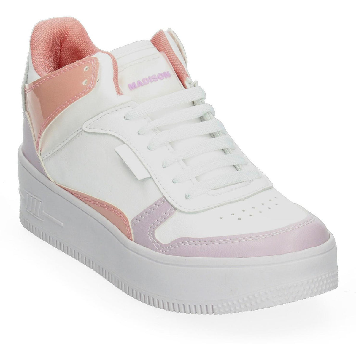 Tenis Bota Con Plataforma Blanco Para Mujer [mad19], foto 6 de 10