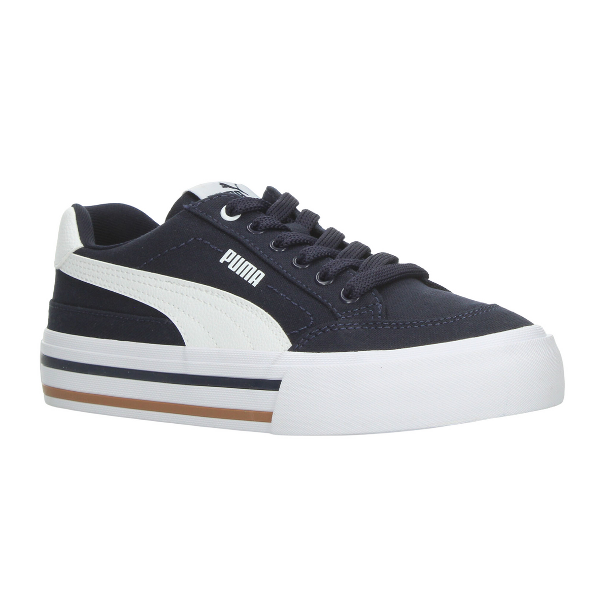 Tenis Puma Court Classic Vulc FS Dama Azul Marino Casual Mujer, foto 2 de 10