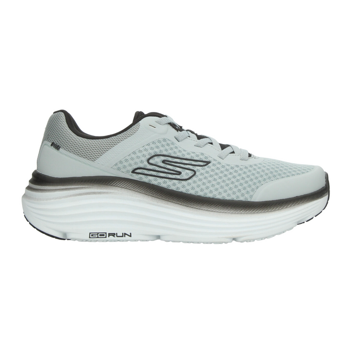 Tenis Skechers Max Cushioning Hombre Gris Running Deportivo Caballero