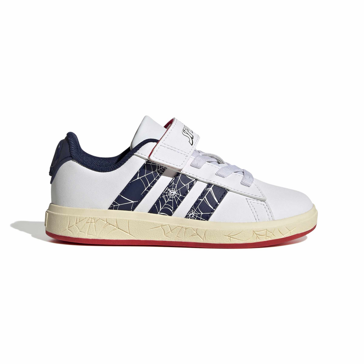 Tenis Adidas Grand Court Niño Blanco Spider-man Hombre Araña Infantil T17-22, foto 1 de 10