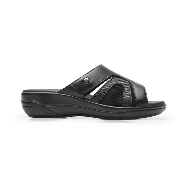 Sandalias Flexi Dama Negro Casual Para Mujer