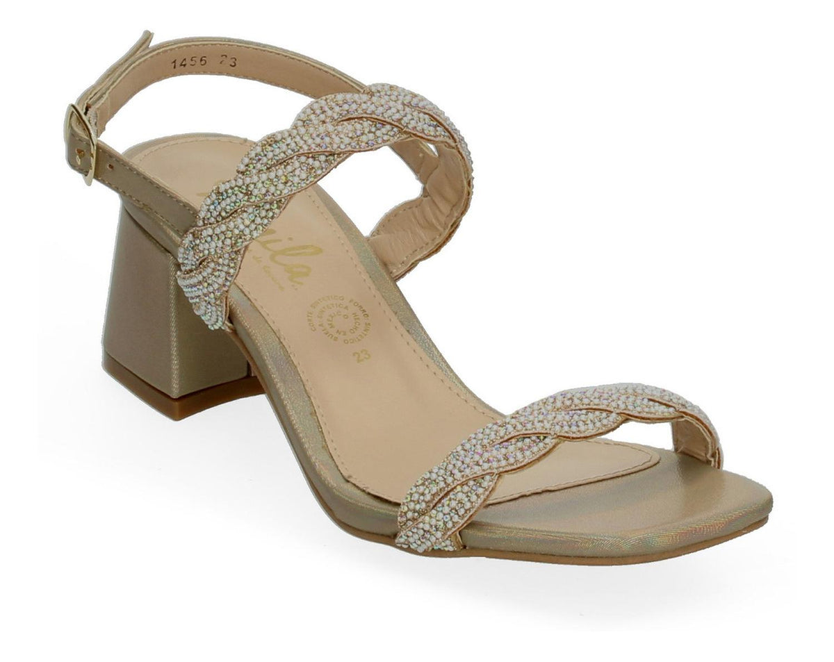 Zapatillas Manila Dorado Para Mujer [mla361], foto 6 de 11