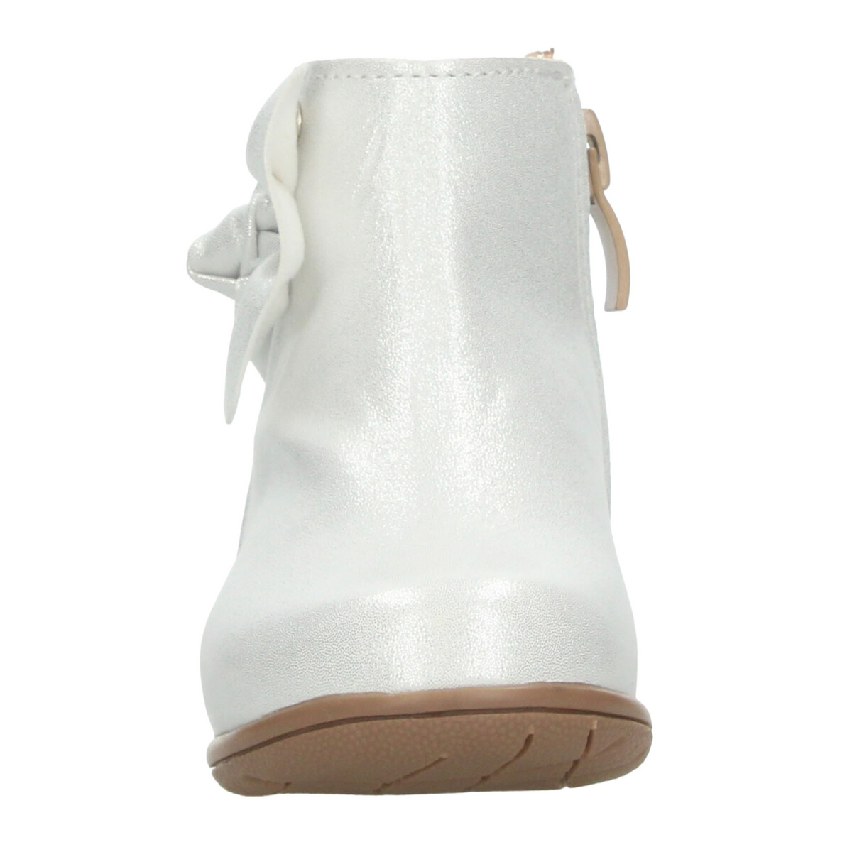Bota Jakuna Niña Plateado Casual Cierre Moño Infantil T15-18, foto 6 de 10