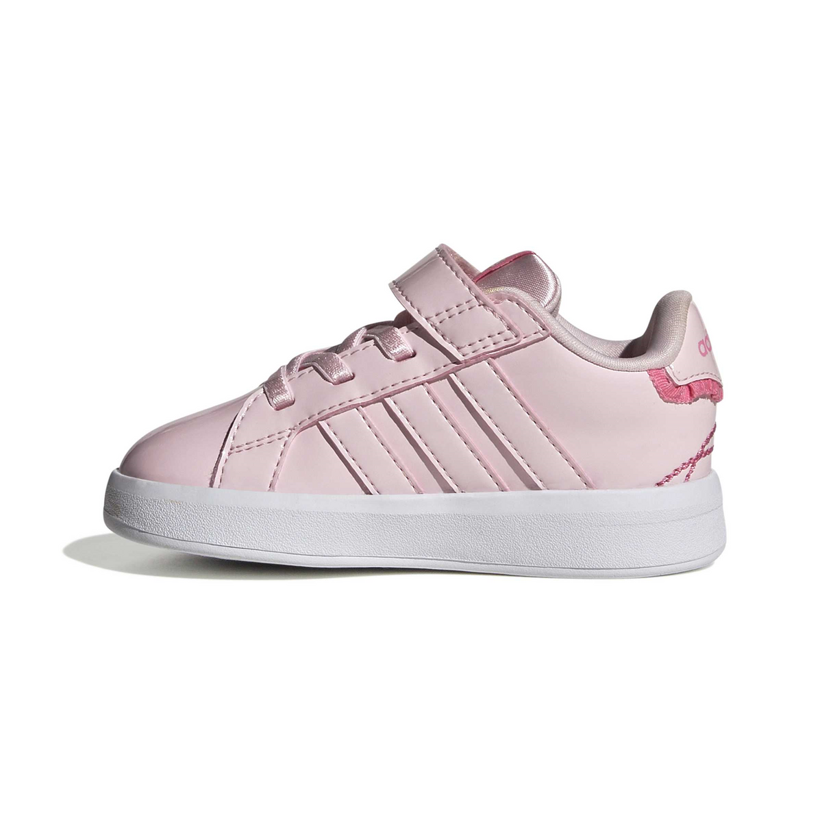 Tenis Adidas Grand Court 3.0 Niña Rosa Casual Infantil T10-16, foto 4 de 10