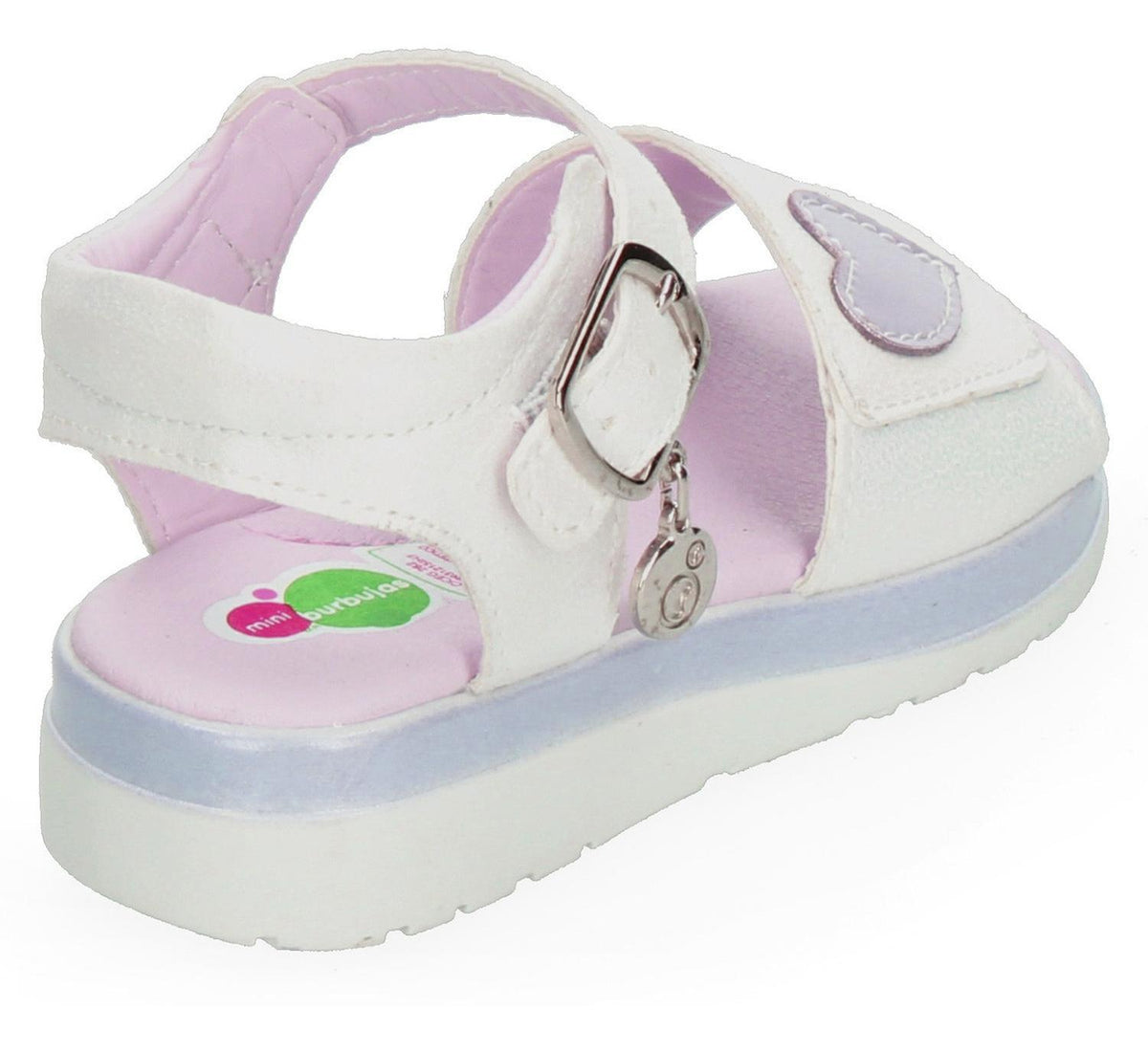 Sandalias Mini Burbujas Para Niña 14-200-s00 Blanco [mnb232], foto 4 de 10