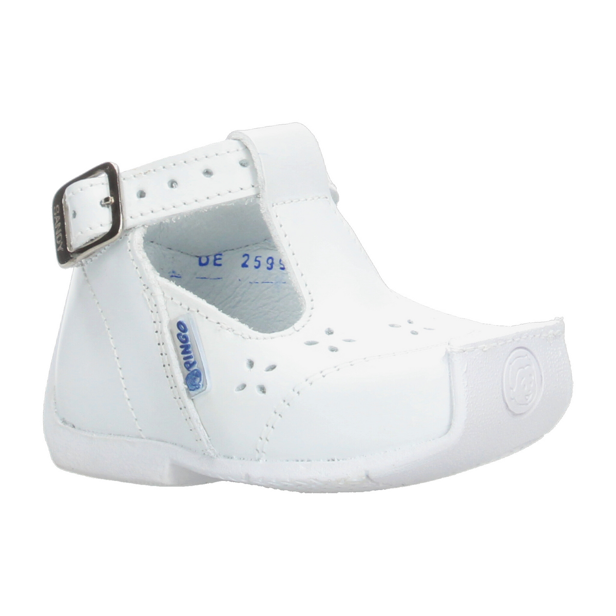 Zapato Pingo Bebé Niña Blanco Gateador Primeros Pasos Infantil T11-15, foto 3 de 10