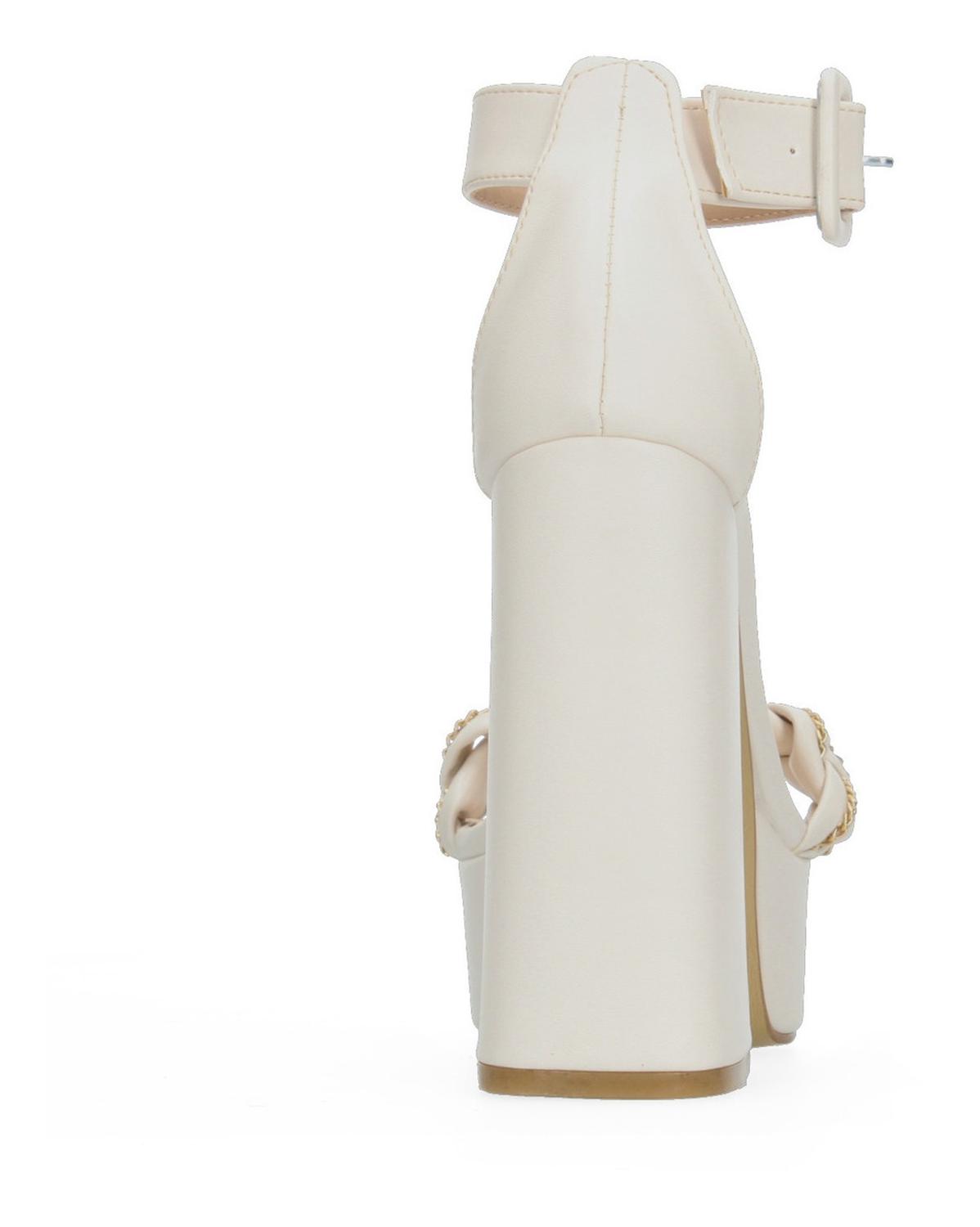 Sandalias Con Plataforma Rivedy Blanco Para Mujer [rve28], foto 8 de 11