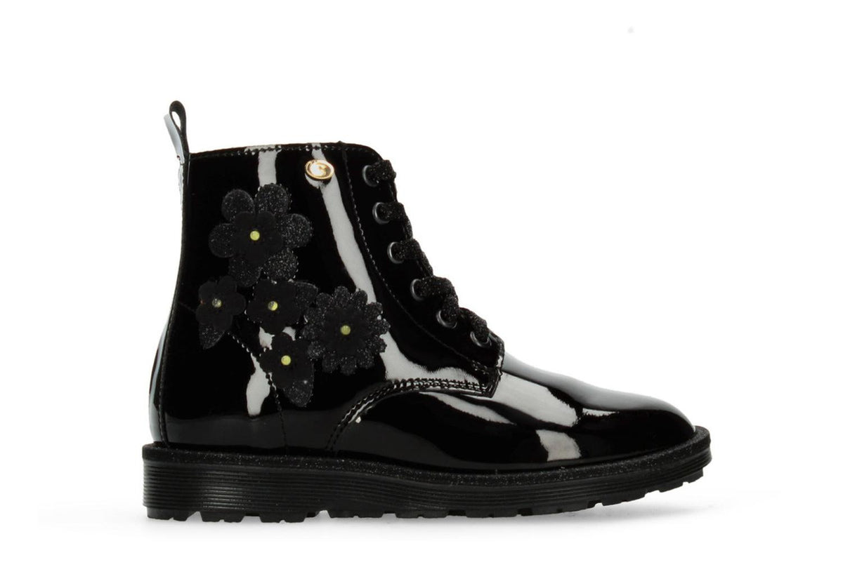 Bota Coqueta Para Niña 93501-c Negro [cta914], foto 2 de 10