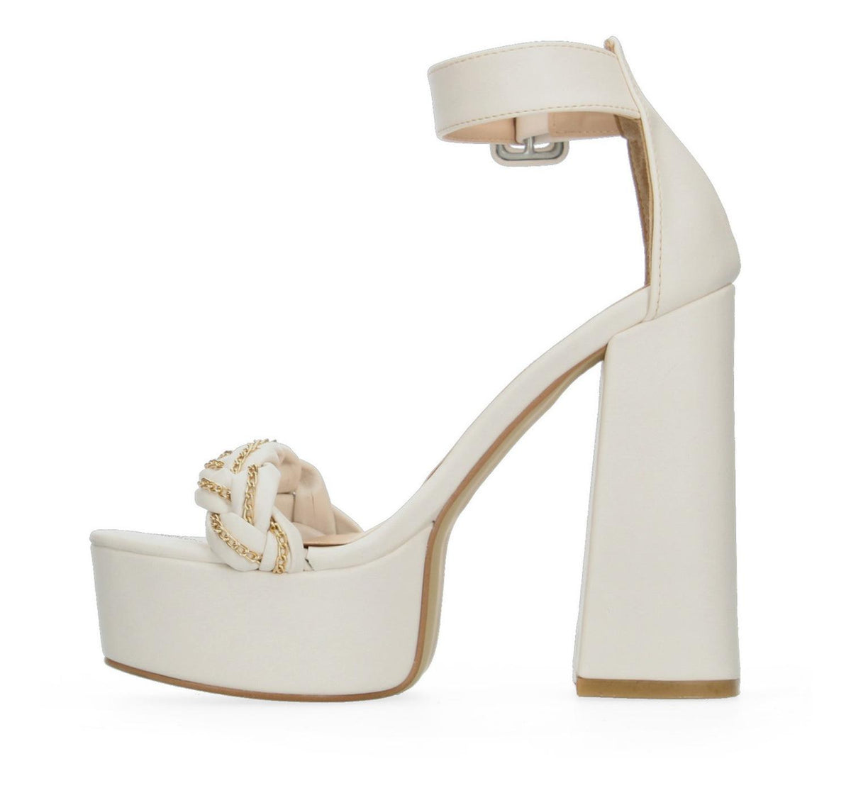 Sandalias Con Plataforma Rivedy Blanco Para Mujer [rve28], foto 4 de 11