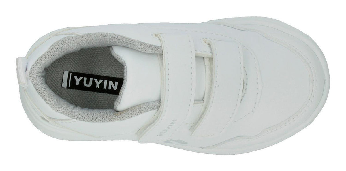Tenis Escolar Yuyin Blanco Para Niño [yuy413], foto 9 de 10