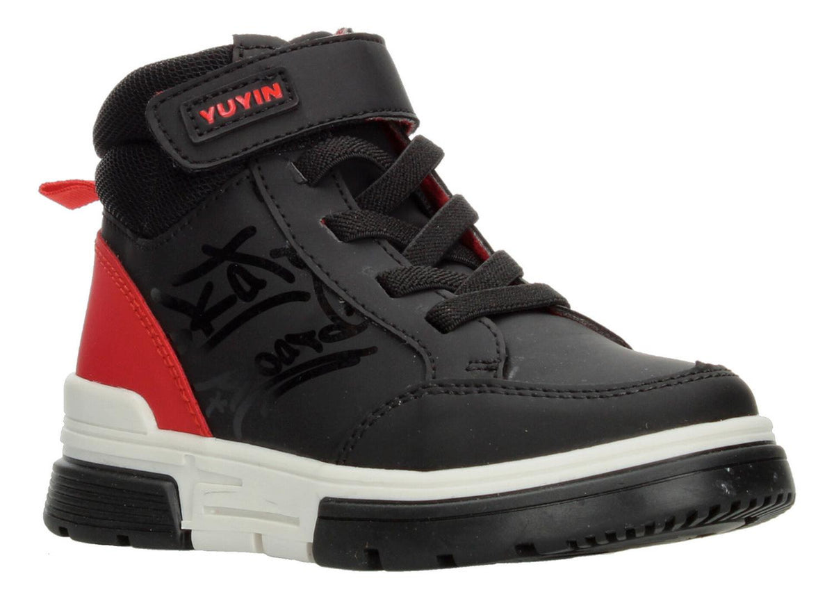 Bota Yuyin Negro Para Niño [yuy475], foto 2 de 10