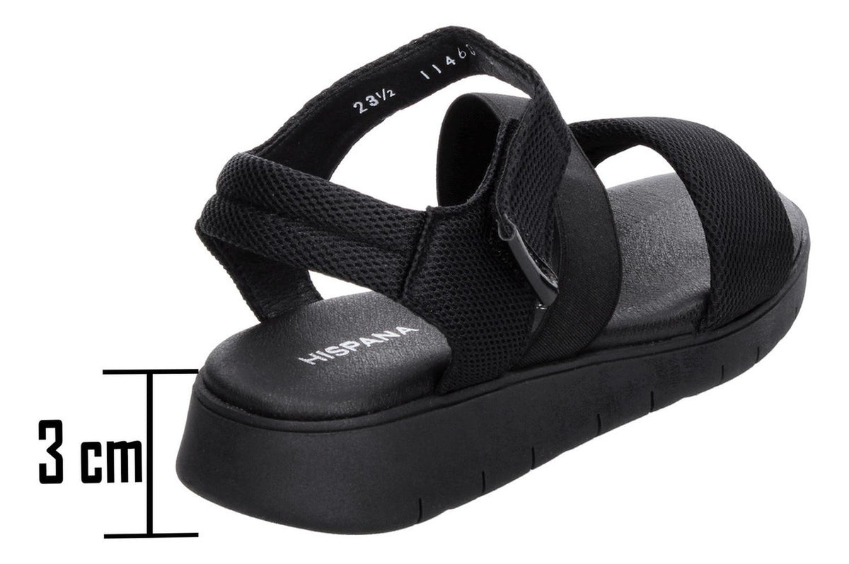 Sandalias Hispana Negro Para Mujer [his164], foto 3 de 10