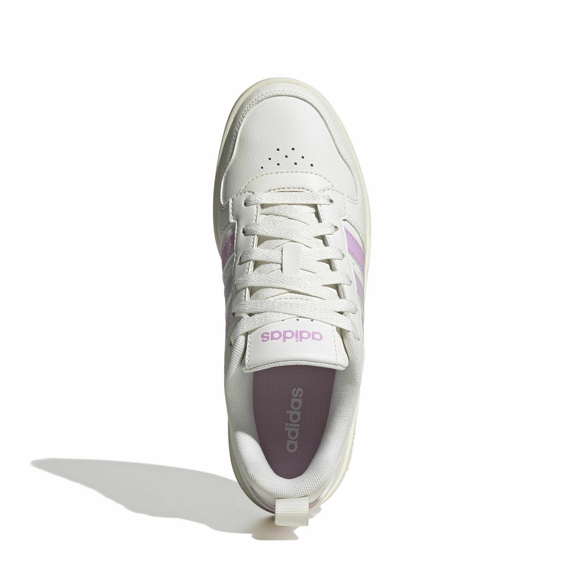 Tenis Adidas Courtwave Core Dama Crema Casual Cintas Mujer, foto 7 de 10