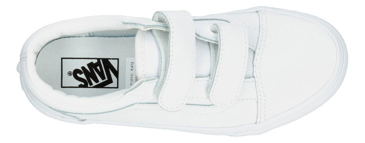 Tenis Vans Old Skool V Classic Blanco Niño T11-15 [van1500], foto 8 de 10