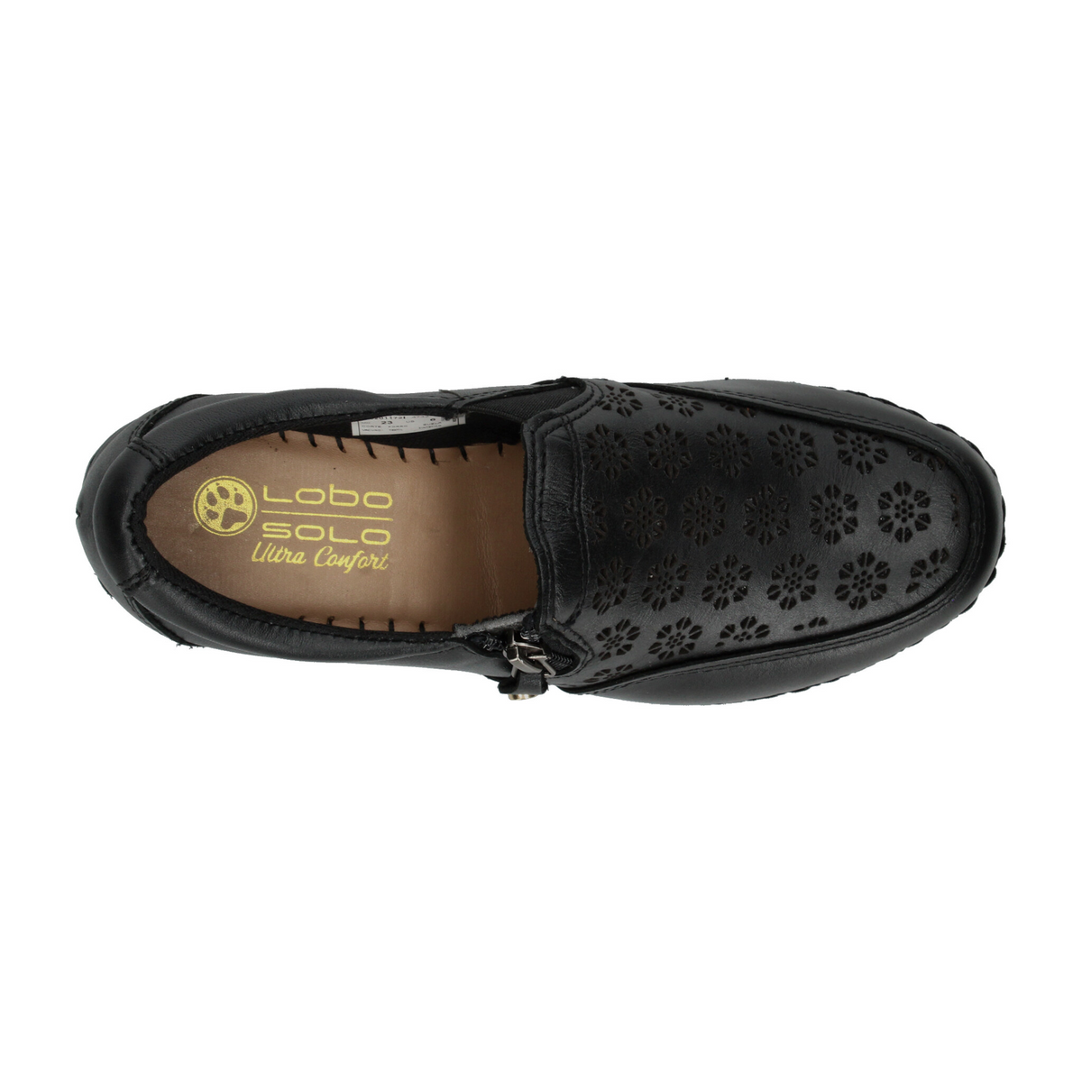 Zapato Lobo Solo Dama Negro Confort Para Mujer, foto 8 de 10