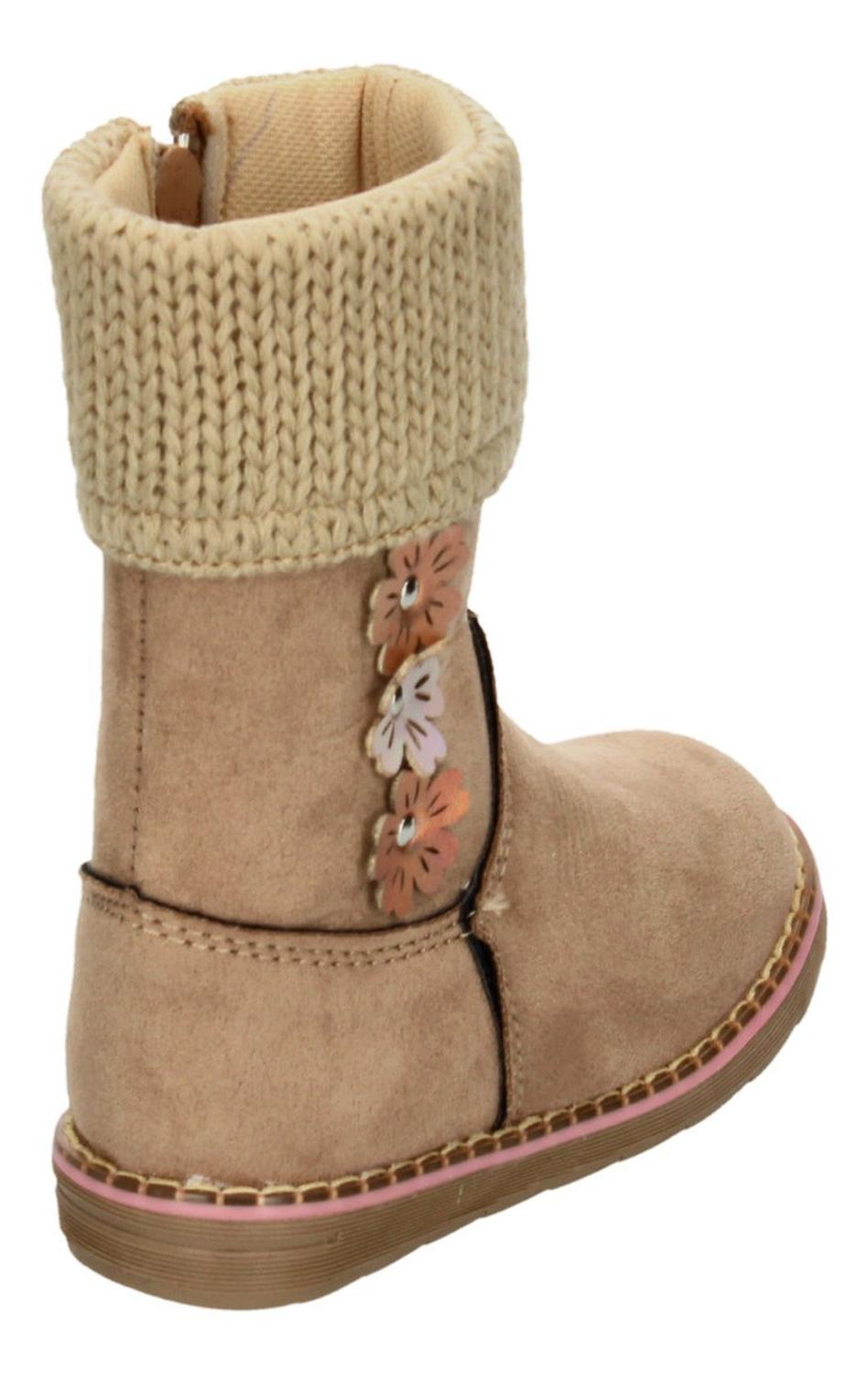 Bota Minipapos Para Niña 40615 Cafe [mnp229], foto 6 de 10