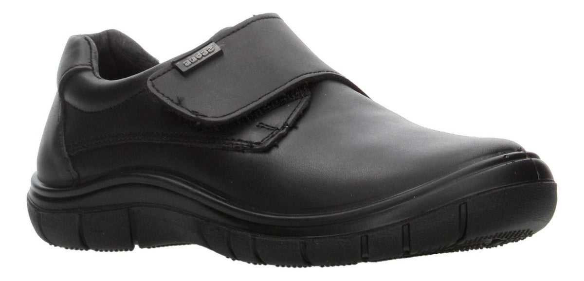 Zapato Escolar Coqueta Negro Velcro Para Niño T18-21, foto 2 de 10