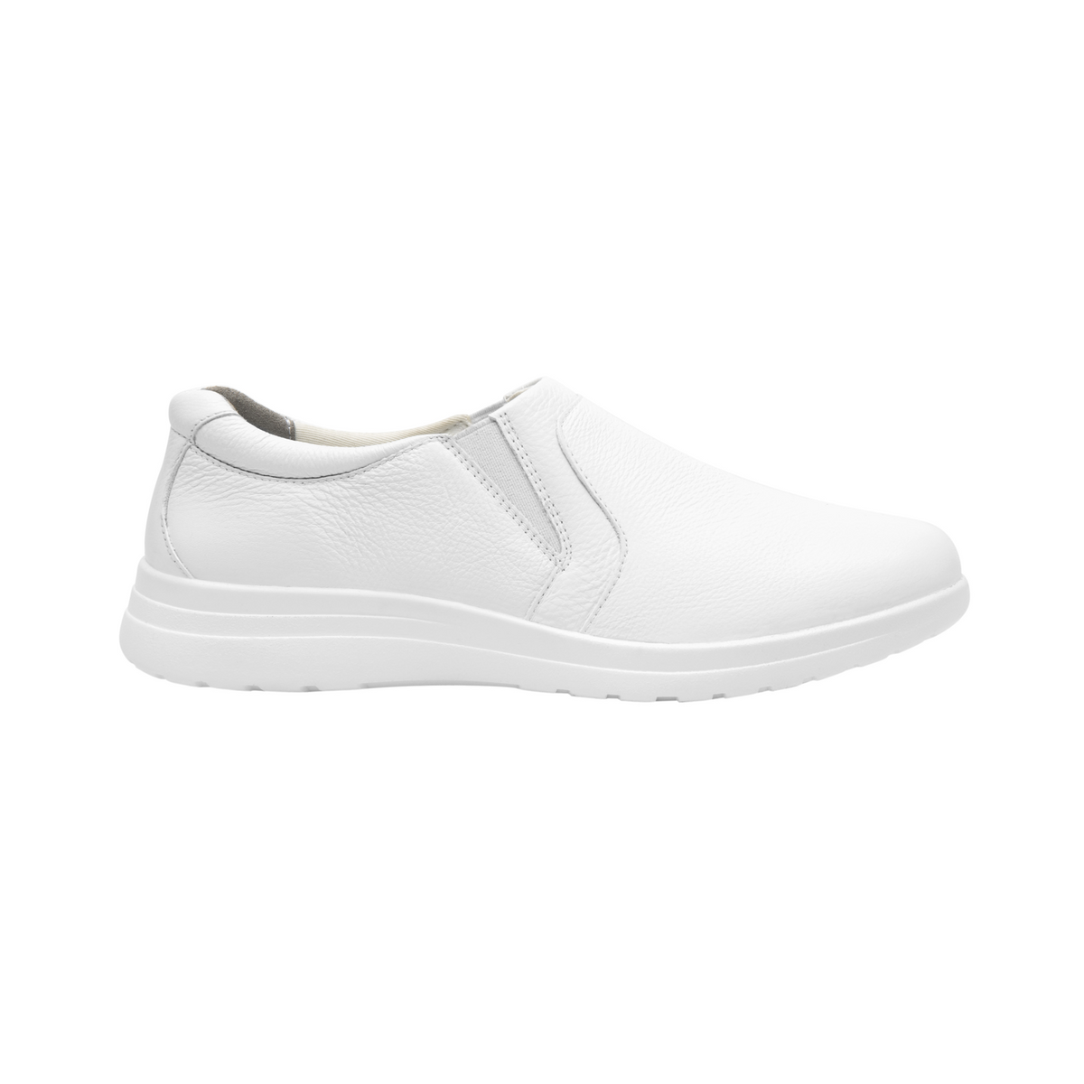 Zapato Flexi Traviata Dama Blanco De Servicio Enfermería Hospital Slip On Casual Mujer, foto 1 de 10