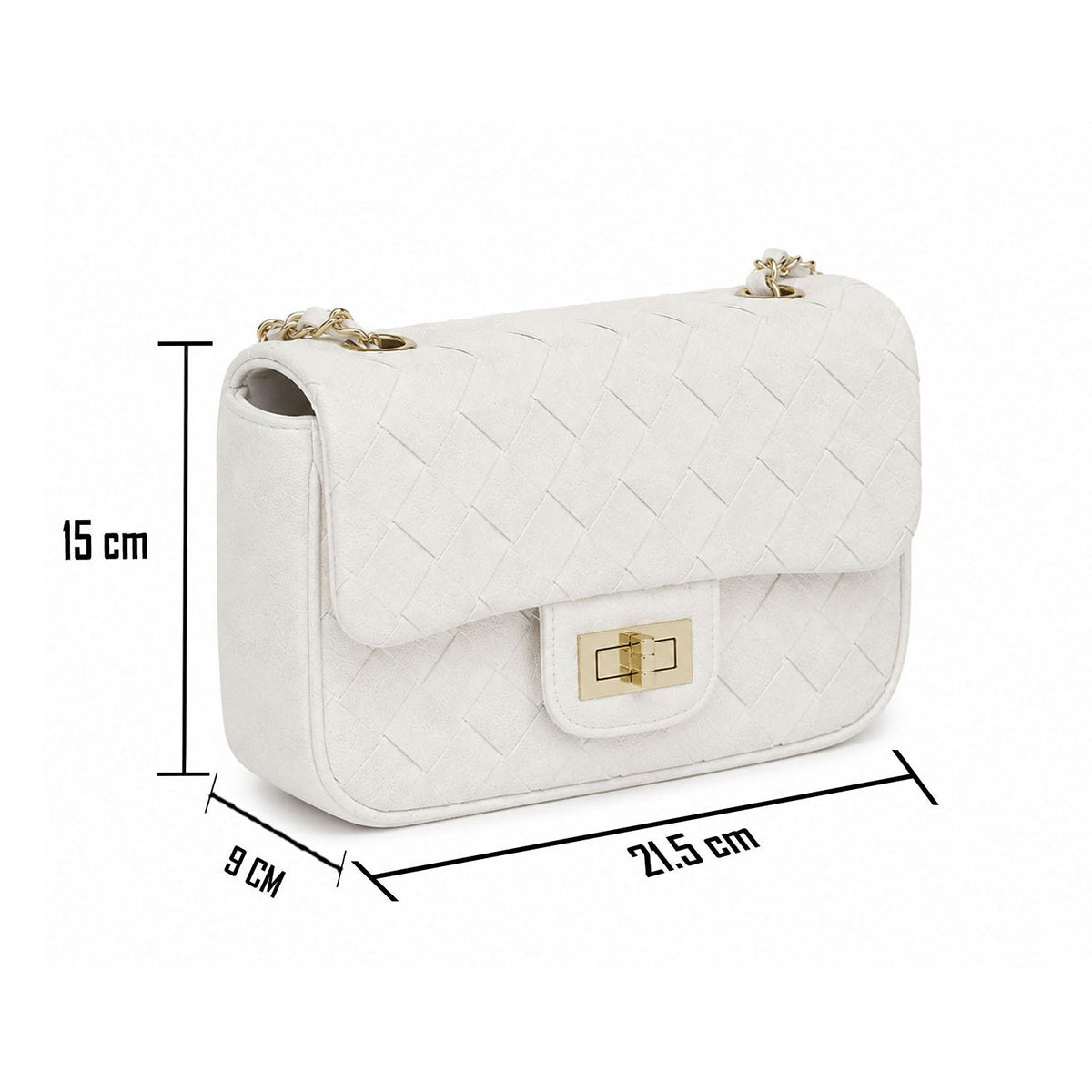Bolsa Felianna Dama Blanco Casual Para Mujer, foto 10 de 10