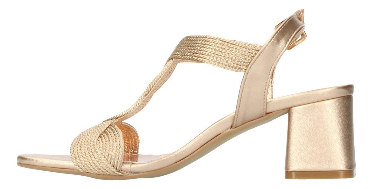 Zapatilla Manila Para Mujer B990 Dorado [mla304], foto 2 de 6