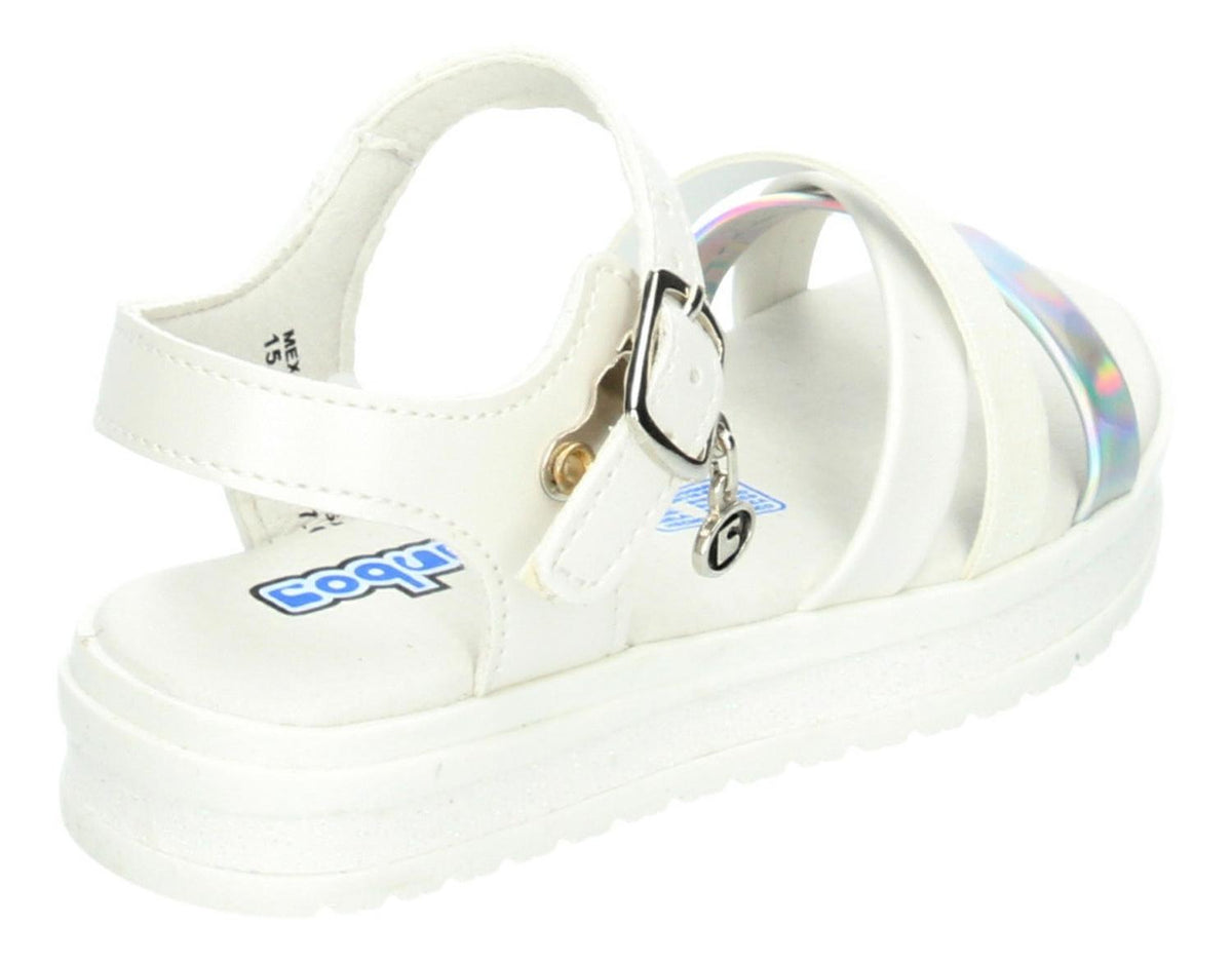 Sandalias Coqueta Para Niña 101604-y Blanco [cta930], foto 4 de 10