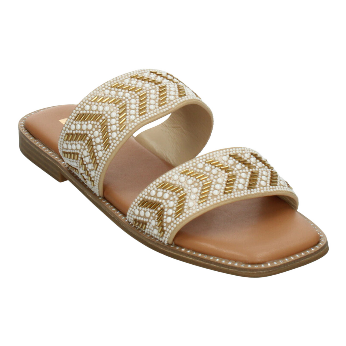 Sandalias Efe Dama Dorado Casual Para Mujer, foto 4 de 10