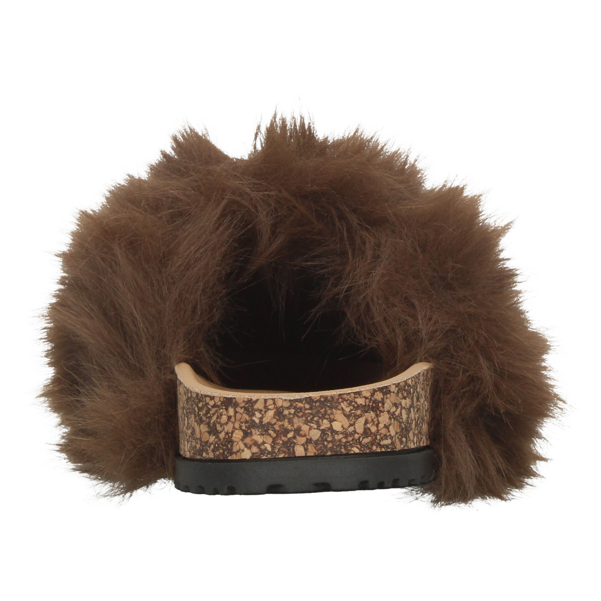 Zapato Berlin Dama Café Casual Peluche Slip On Cómodo Mujer, foto 7 de 10