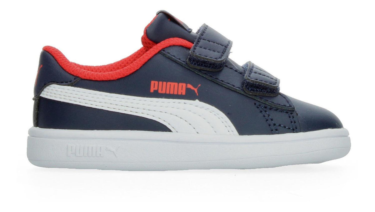 Tenis Puma Smash V2 Lv Azul Para Niño [pum648], foto 1 de 8