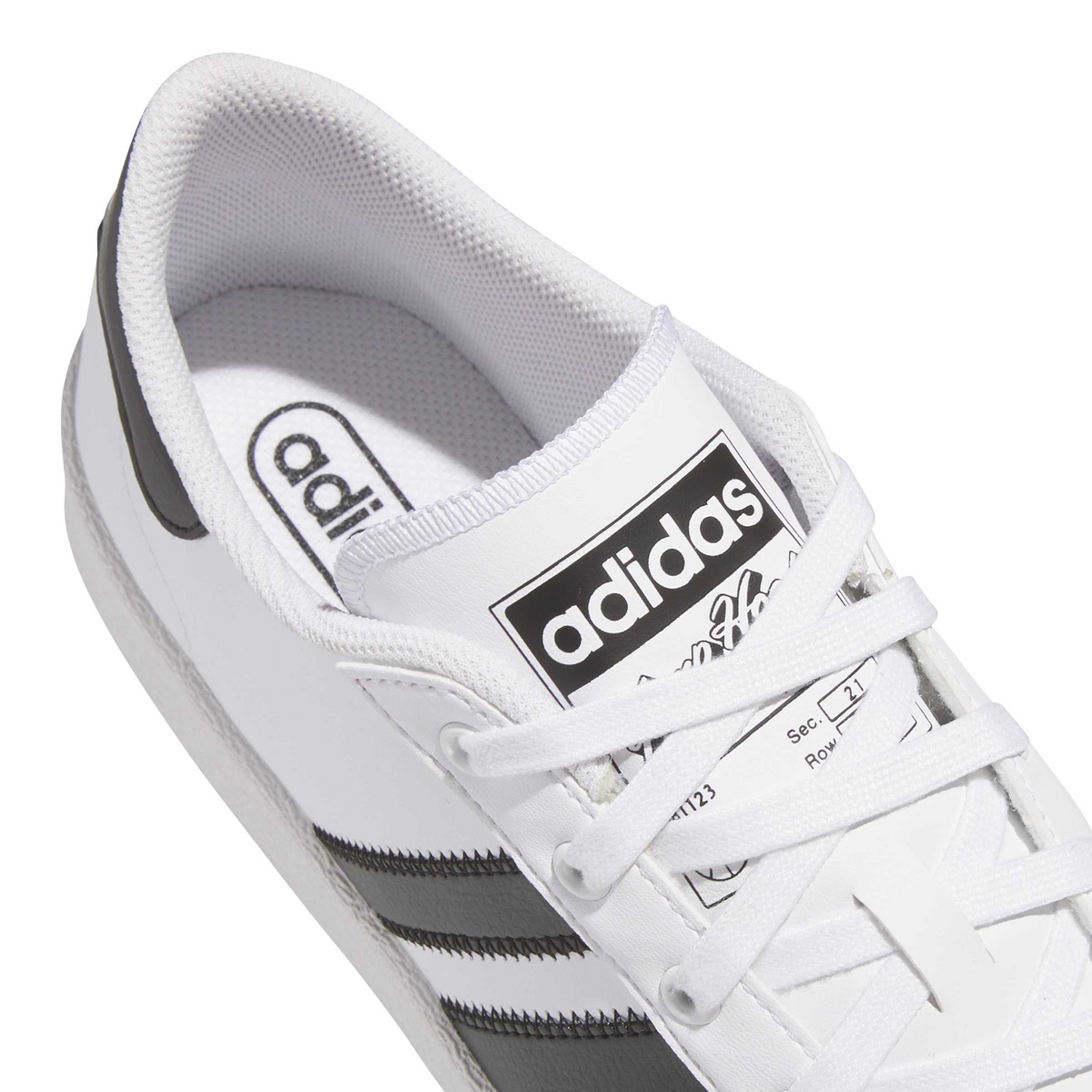 Tenis Adidas Jump Hook Hombre Blanco Casual Escolar Cintas Caballero, foto 5 de 10