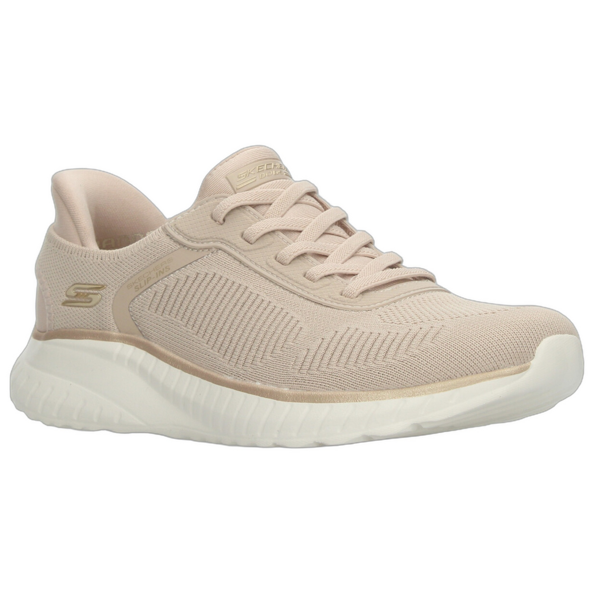Tenis Skechers Bobs Slip-Ins Dama Beige Deportivo Mujer, foto 2 de 10
