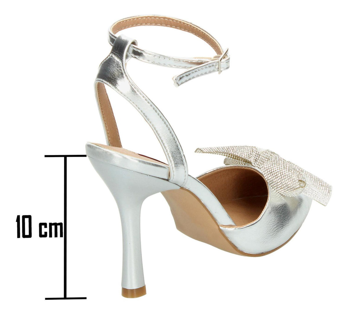 Zapatillas Salamandra Plateado Para Mujer [sal90], foto 4 de 11