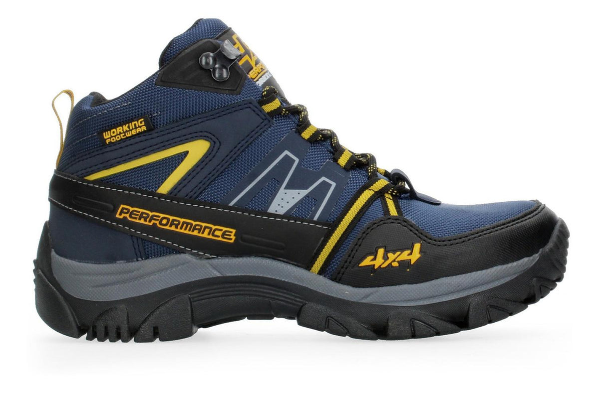 Bota Casual 4x4 Azul Para Hombre [4x417], foto 3 de 11
