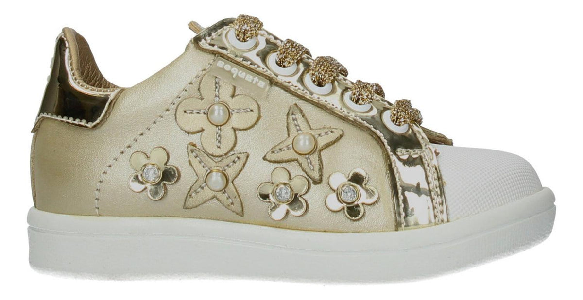 Tenis Coqueta Para Niña 157107-s Dorado [cta829], foto 3 de 8