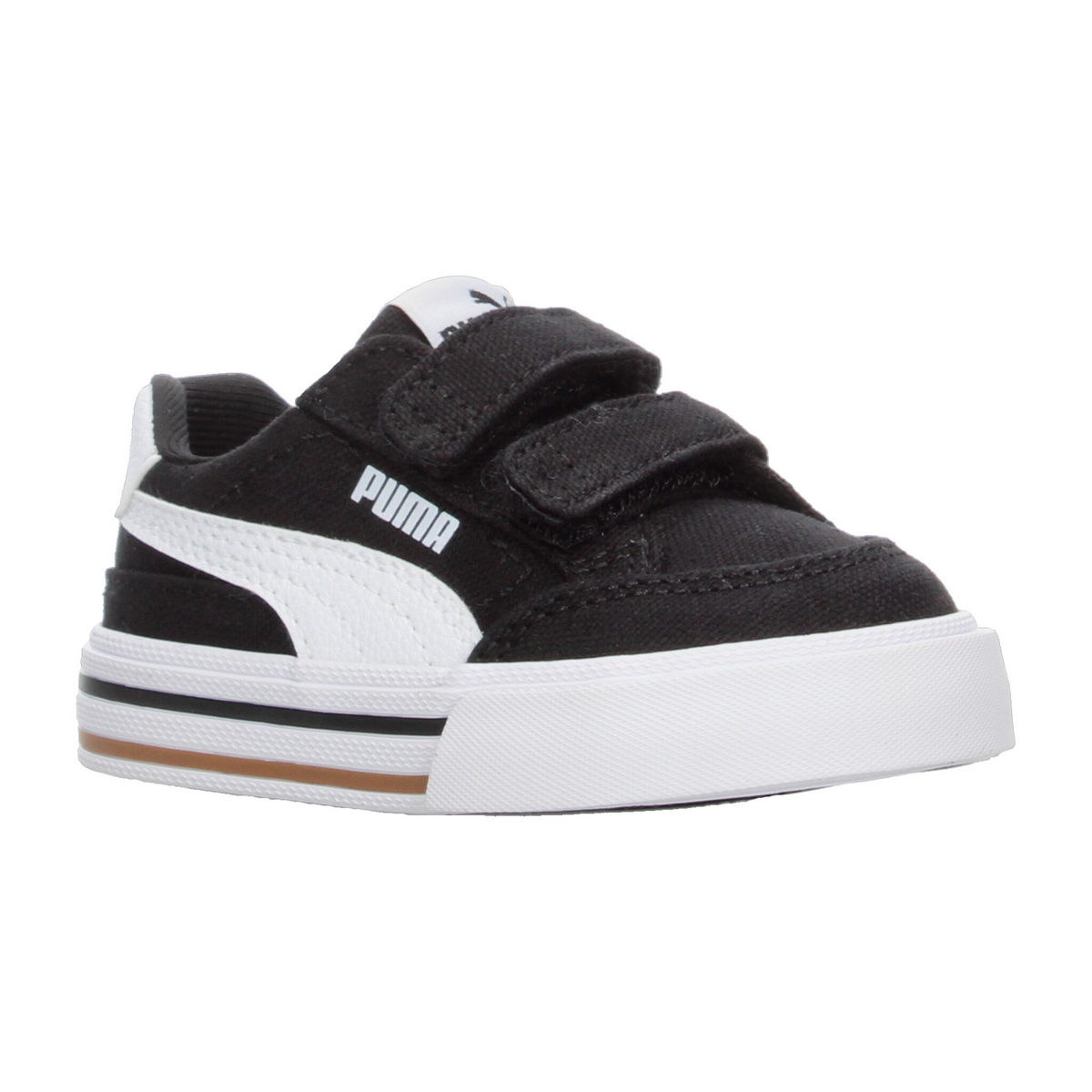 Tenis Puma Court Classic Vulc Negro para Niño [PUM1123], foto 2 de 10