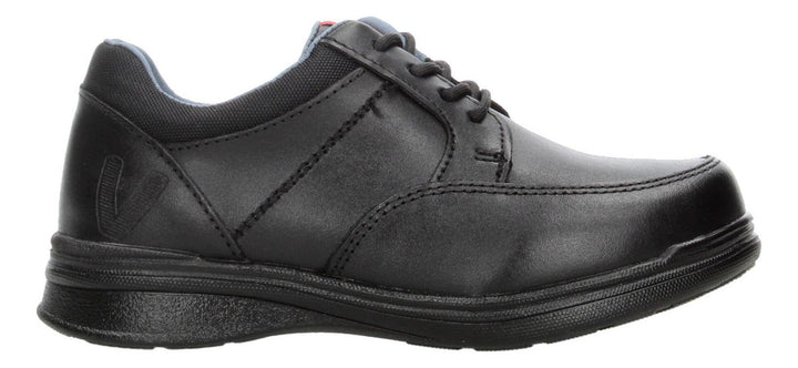 Zapato Vavito Niño Negro Escolar Cintas Infantil T18-22