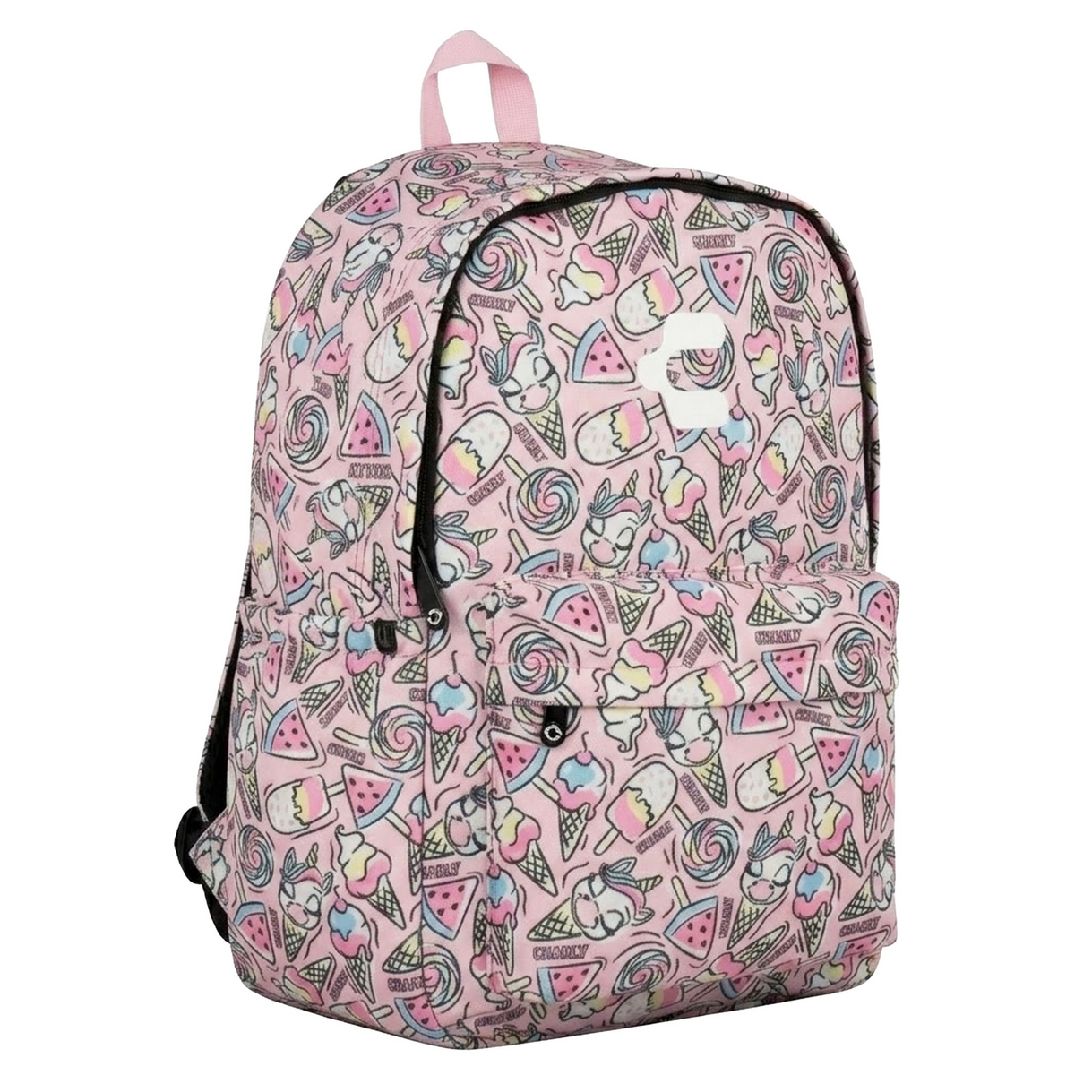 Set de Mochila Charly Unicornio Niña Rosa Escolar Lonchera Infantil, foto 10 de 10
