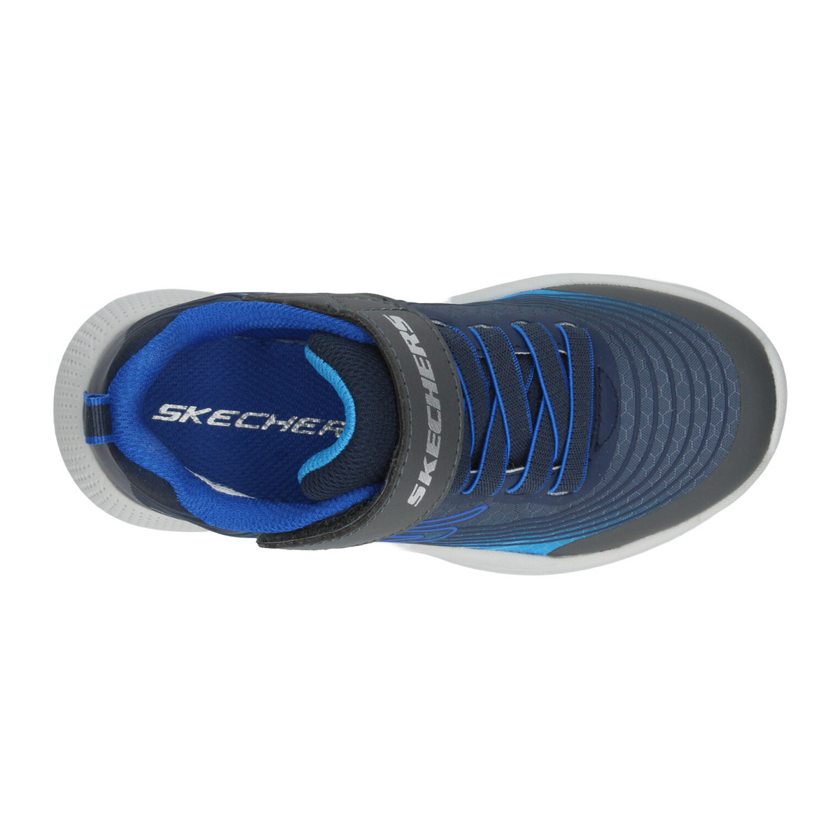 Tenis Skechers Microspec Advance Niño Azul Deportivo Infantil T17-22, foto 8 de 10