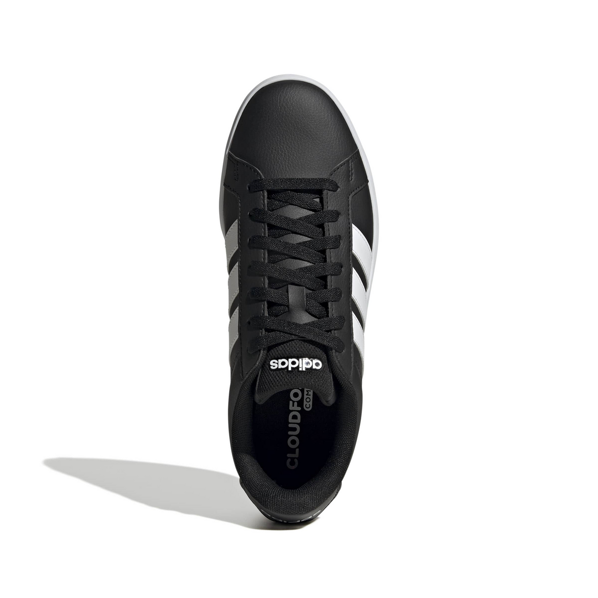 Tenis Adidas Grand Court Base 3.0 Hombre Negro Casual Urbano Caballero, foto 7 de 10