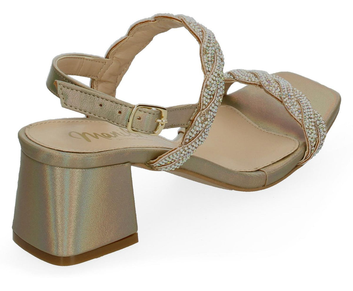 Zapatillas Manila Dorado Para Mujer [mla361], foto 5 de 11