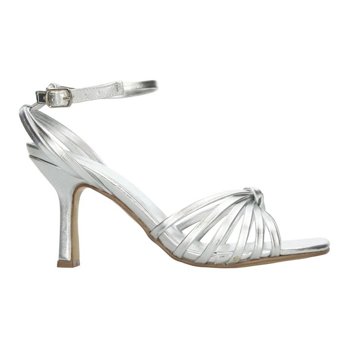 Zapatilla Rivedy Dama Plateado Fiesta Noche Mujer