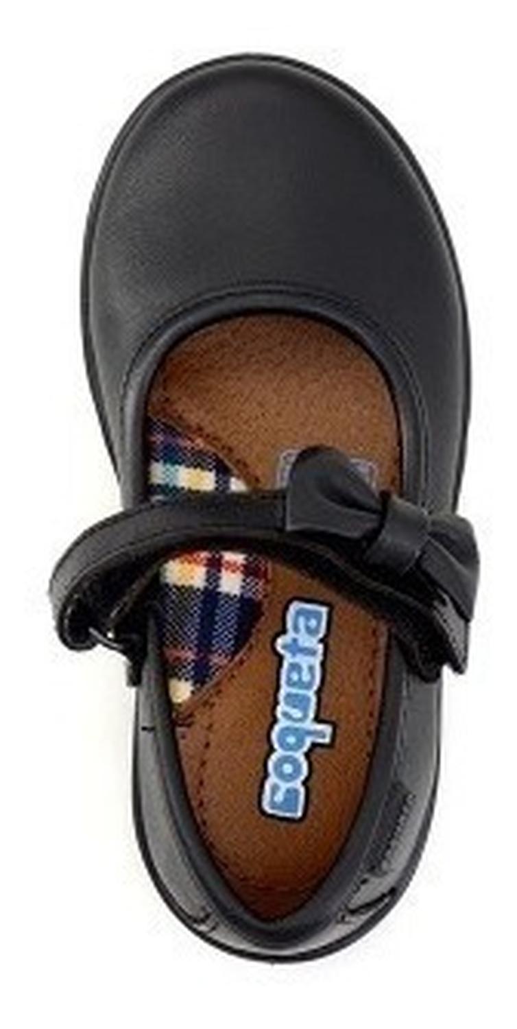 Zapato Escolar Coqueta Para Niña 170805-a Negro [cta679], foto 5 de 6