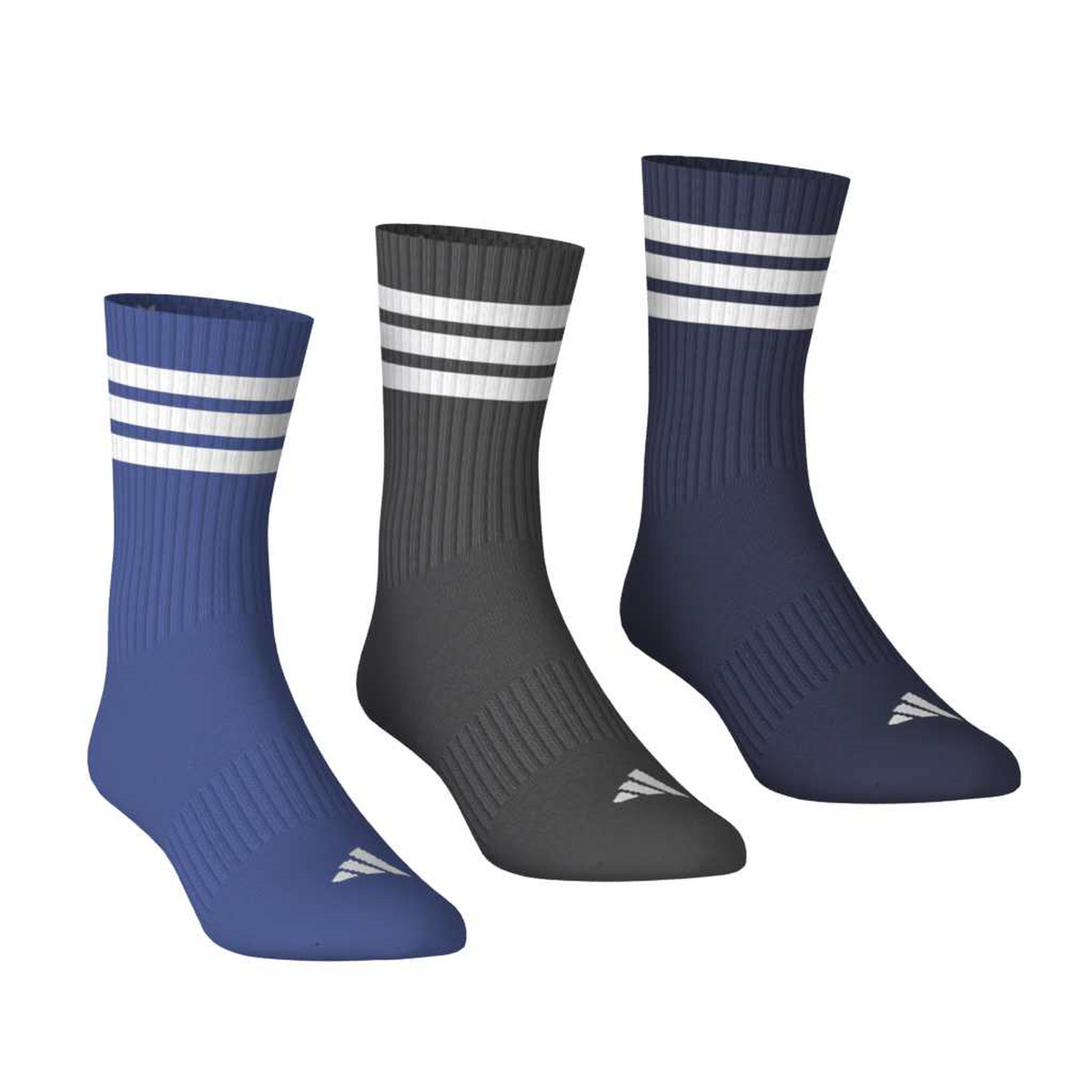 Calcetines Adidas Hombre Multicolor 3 Pares Acolchados Largo Caballero, foto 5 de 10