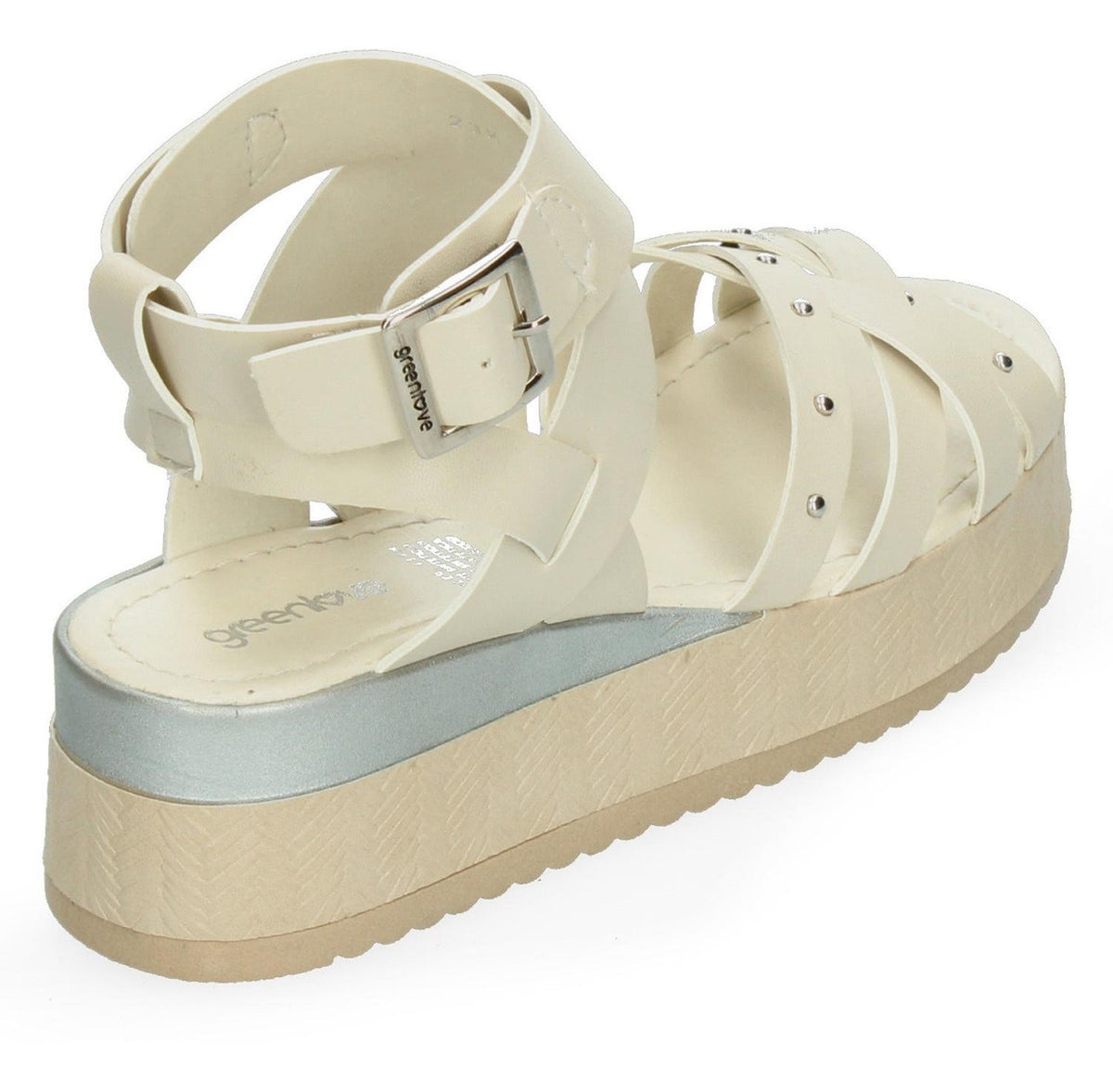 Sandalias Green Love Para Mujer 92042 Blanco [gre33], foto 4 de 10