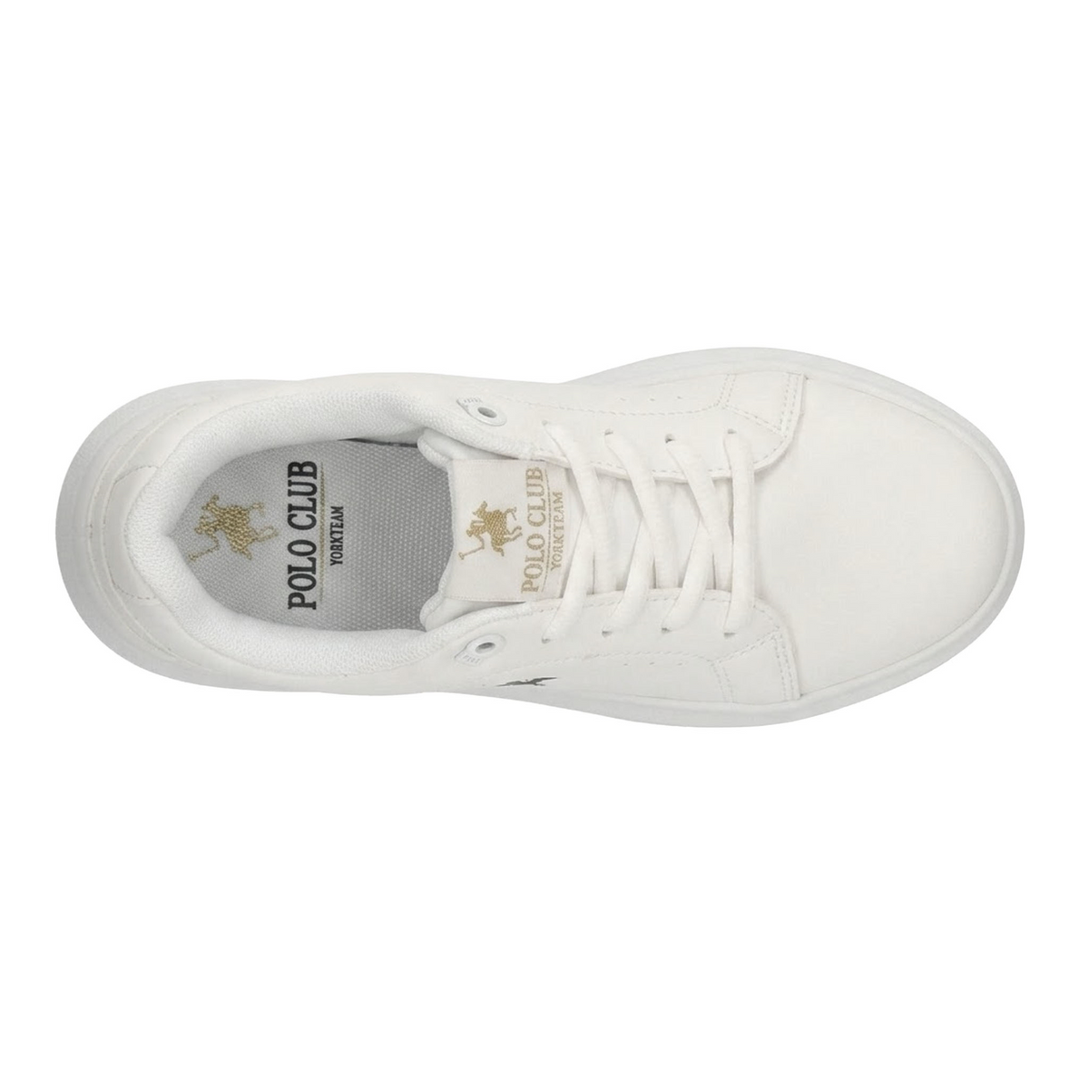 Tenis Polo Dama Blanco Casual Escolar Cintas Mujer, foto 9 de 10