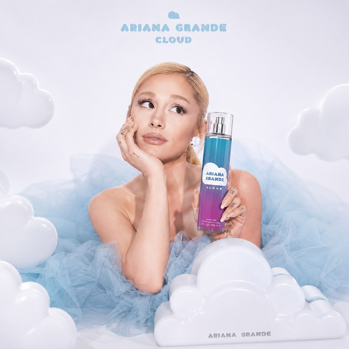 Perfume Ariana Grande Cloud Body Mist 236ml Para Mujer, foto 10 de 10