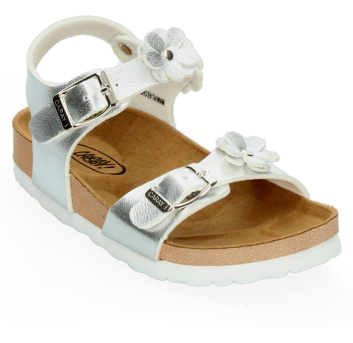 Sandalias Caray Para Niña Life Plateado [car375], foto 5 de 9