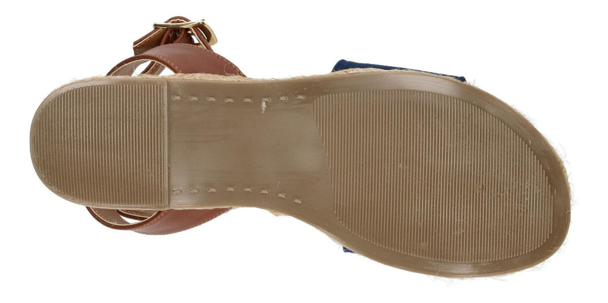 Sandalias Perez Lete Para Mujer 63174 Azul Marino [plt248], foto 9 de 10
